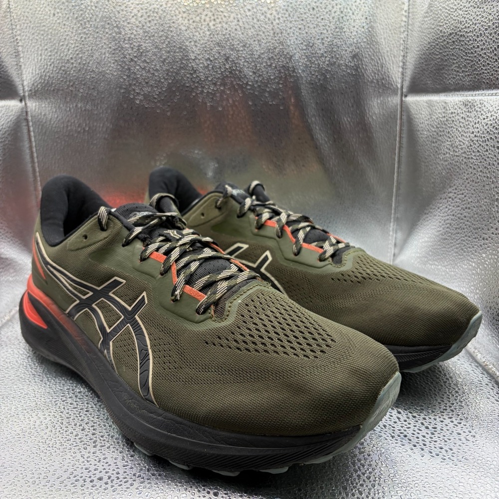 Size 12 ASICS GEL-Excite Green Mens Lace Up Running Sneakers Shoes F130724